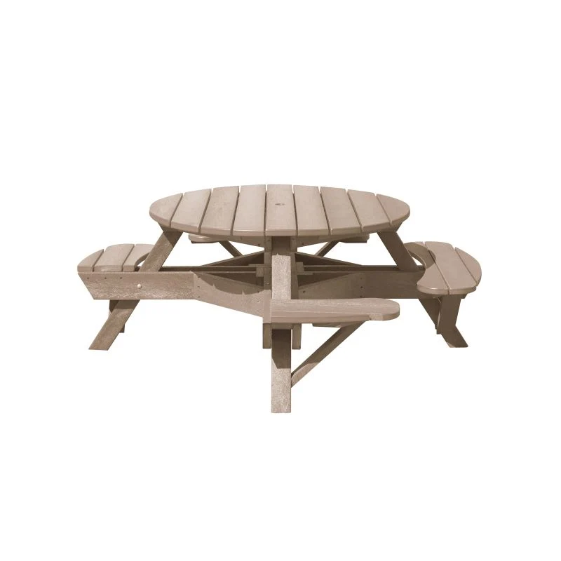 51" Round Picnic Table - Wheelchair Accessible