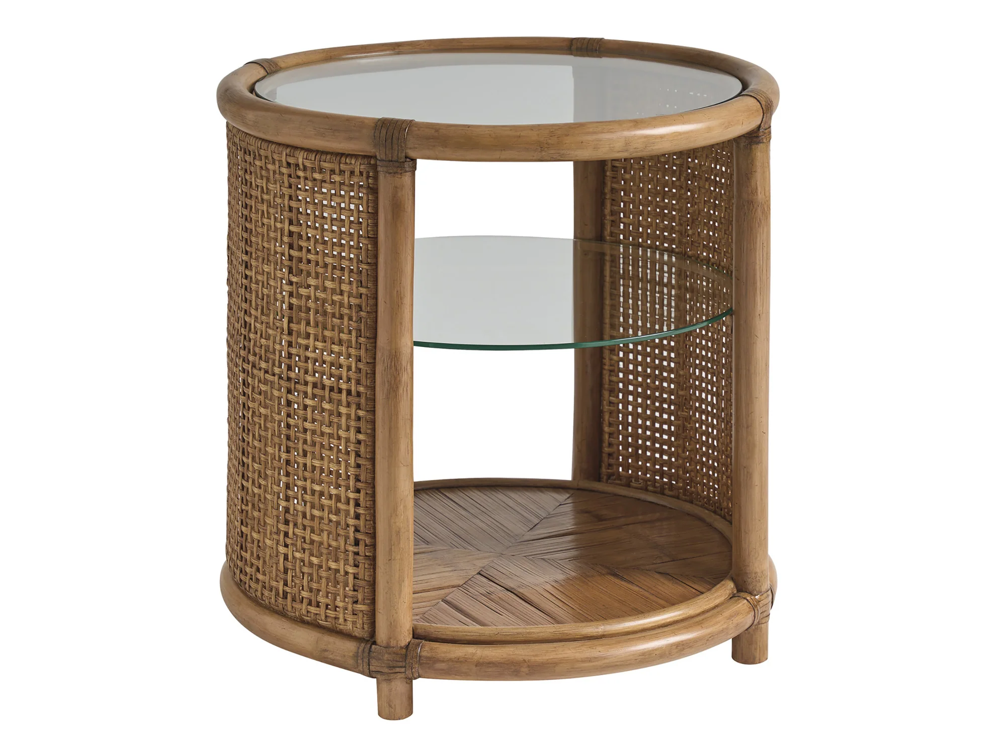 Tommy Bahama Key Biscayne Tortuga Round End Table