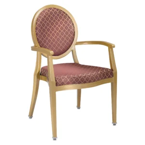 7952 / 7952-1AB Aluminum Stacking Armchair - Aluminum Stacking Armchair