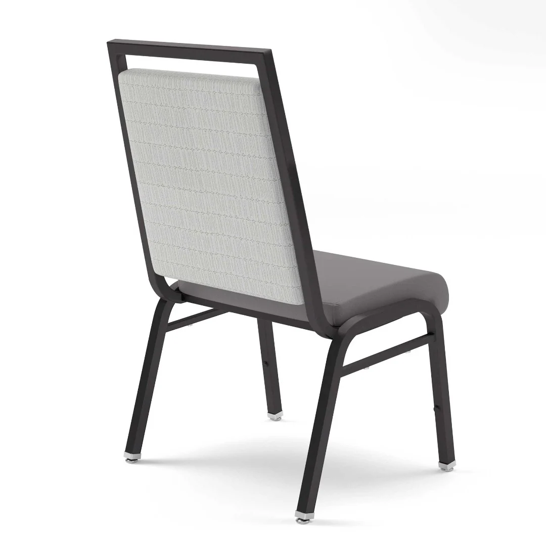 8692 / 8692AB Extra-Wide Aluminum Banquet Chair - Aluminum Stacking Banquet Chair