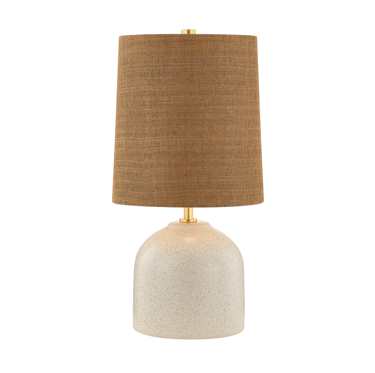 Gladys - Aged Brass w/ Ceramic Vanilla Bean