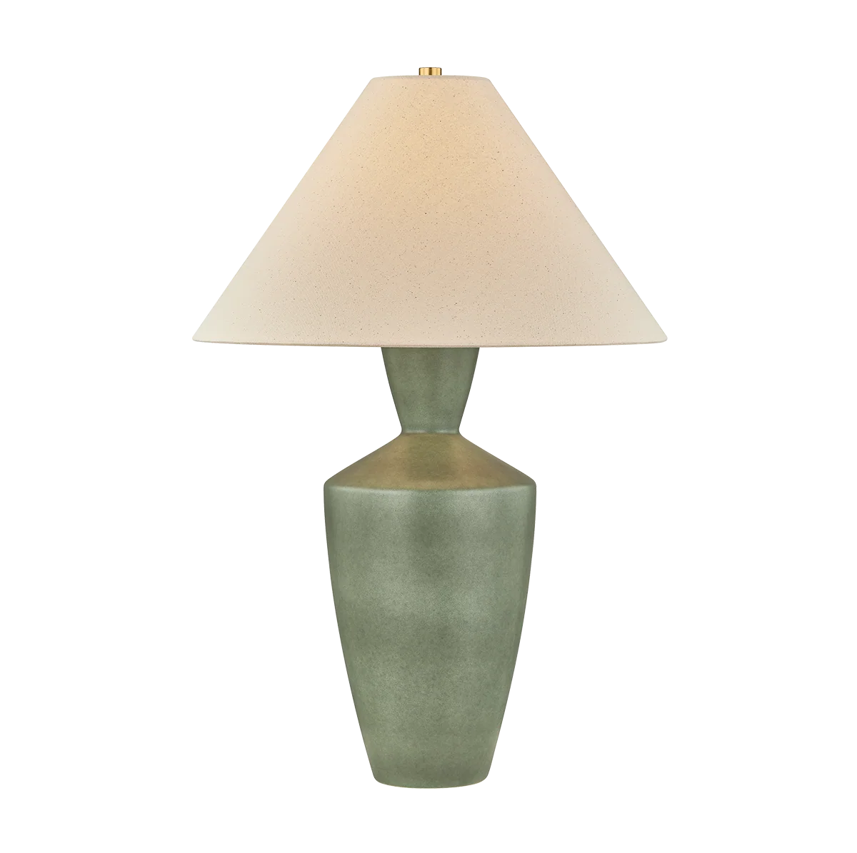 Hartley - Aged Brass w/ Ceramic Amphora