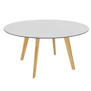 Santorini Round Dining Table - Teak Wood