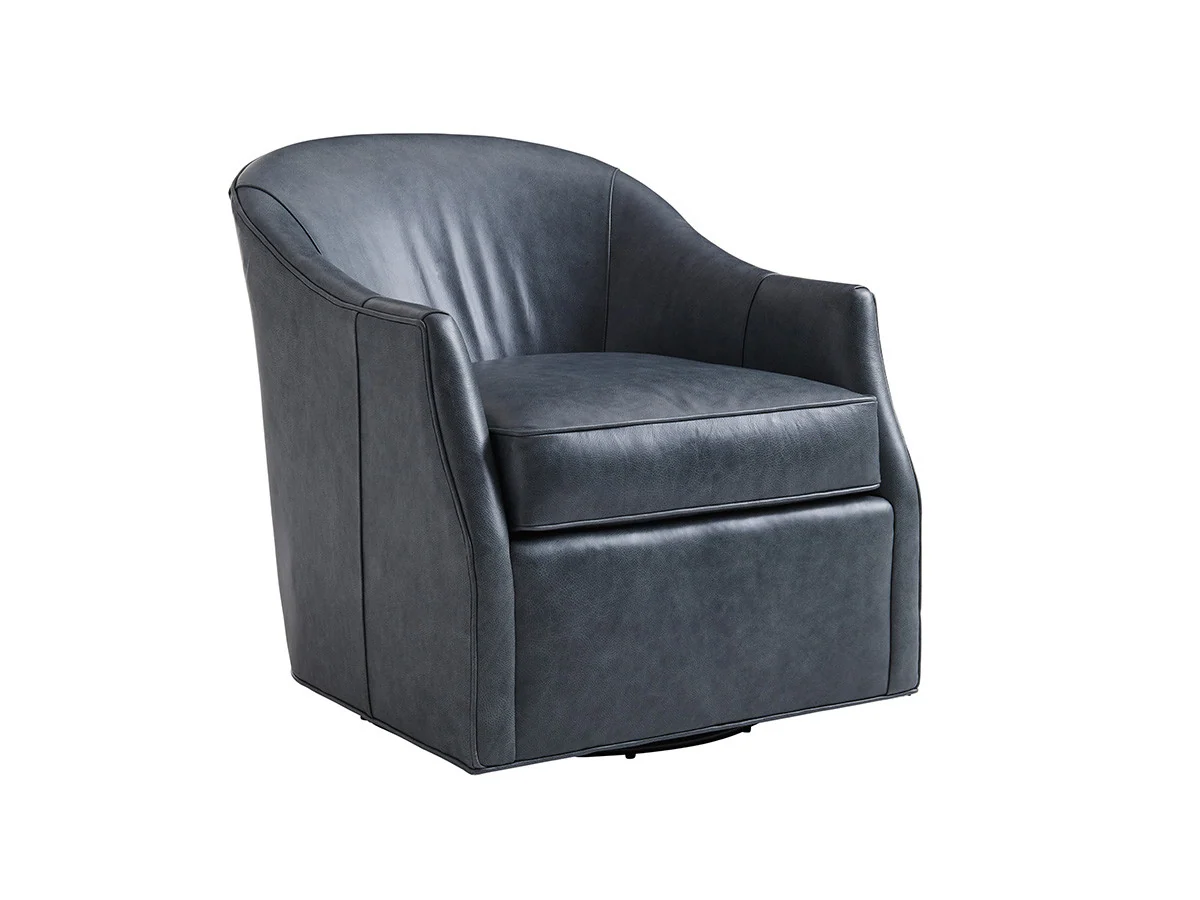 Lexington Ariana Escala Leather Swivel Chair - Escala Leather Swivel Chair