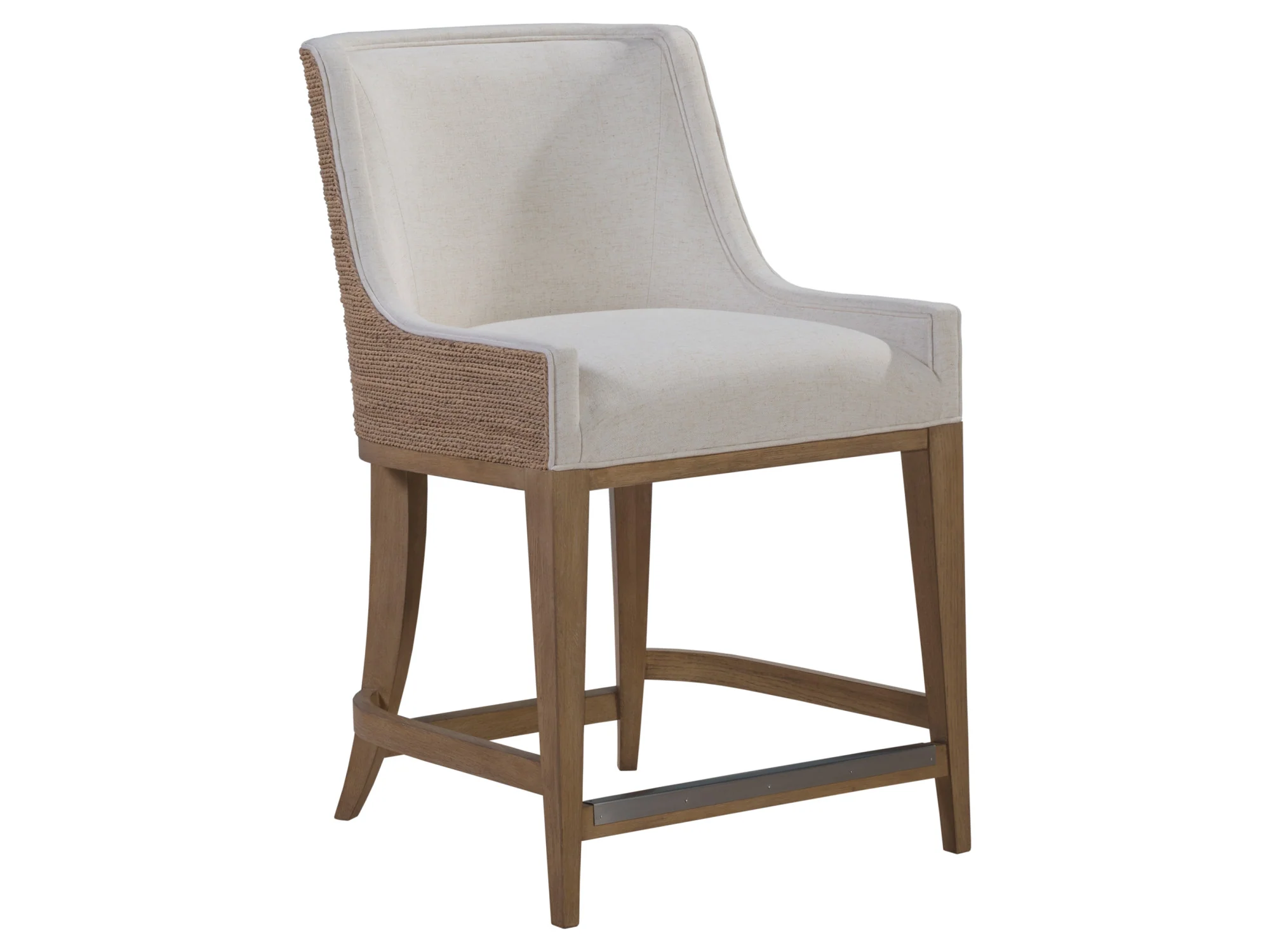 Simpatico Woven Back Counter Stool - Simpatico Woven Back Counter Stool