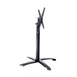 Folding Table Base in Black 26" x 26" - Bar Height: 26" x 26"D x 41"H