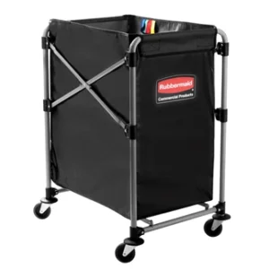 Rubbermaid Collapsible X Cart, 4 Bushels, Single Stream, Black 1881749 - 4 Bushels - Single Stream 1 X Pack